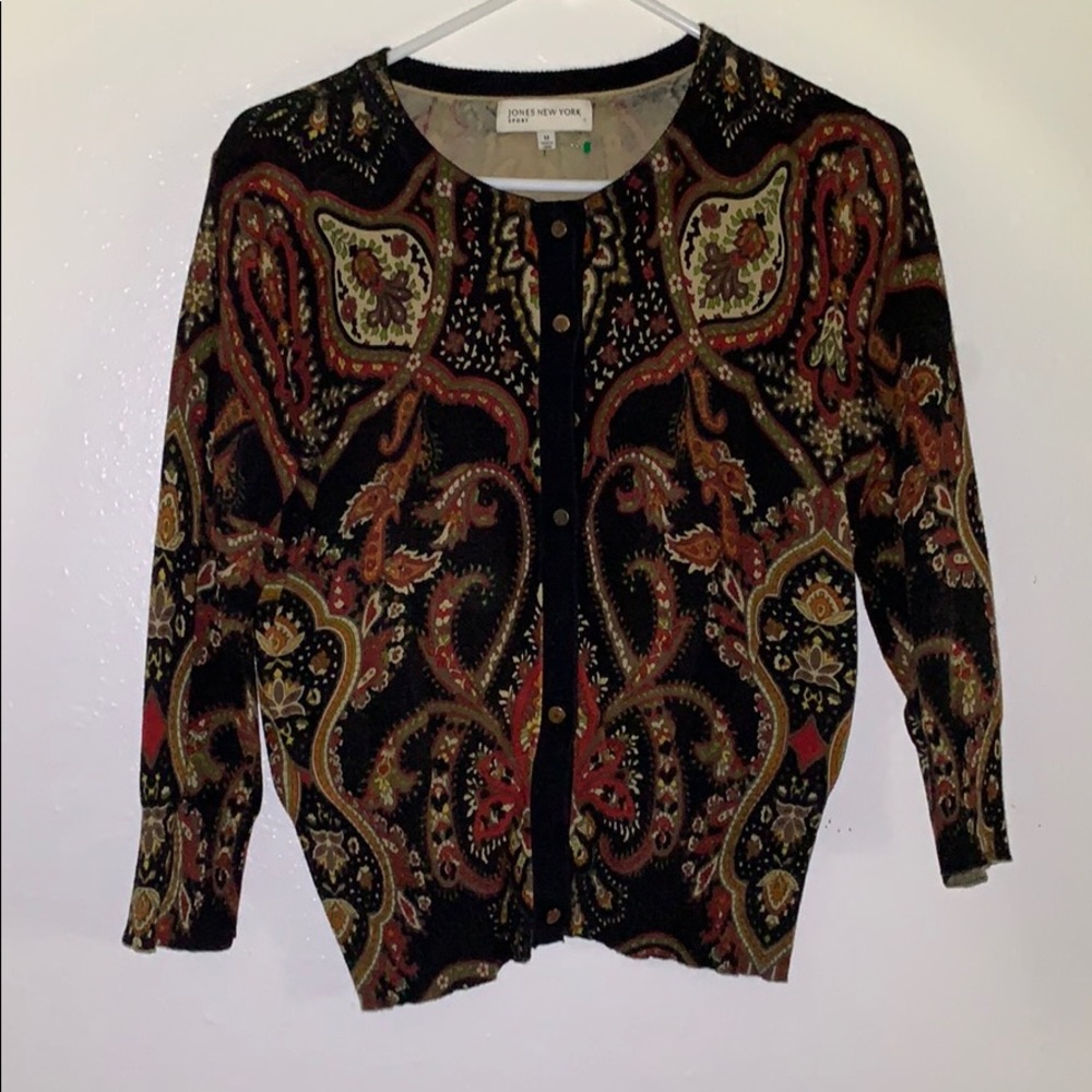 Patterned Cardigan